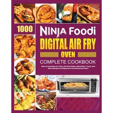 (英文圖書) Ninja Foodi Digital Air Fry Oven Cookbook: Easy & Amazing Air Crisp Air Broil Bake Dehydra... 平裝版, Georgia Lipsey, 英文