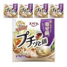 Ebara 荏原 火鍋高湯膠囊 什錦鍋款 6顆入, 5個, 138g