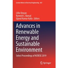 Advances in Renewable Energy and Sustainable Environment: Select Proceedings of Ncrese 2019 精裝版, Springer, 英文