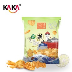 KAKA 台南潮蝦餅 40g 柚香檸檬 卡卡職人手做, 詳見包裝, 詳見包裝