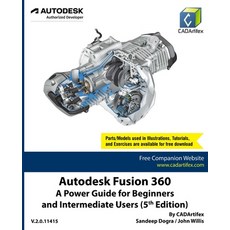 (英文圖書) Autodesk Fusion 360: A Power Guide for Beginners and Intermediate Users (5th Edition) 平裝版, Cadartifex, 英文