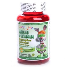 VITAMIN FRIENDS 綜合維他命優格軟糖 葡萄, 1罐, 90顆
