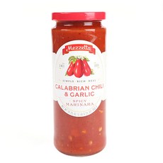 Mezzetta 卡拉布里亞辣椒和大蒜香辣義大利紅醬 無麩質素食主義者, 1個, 460克