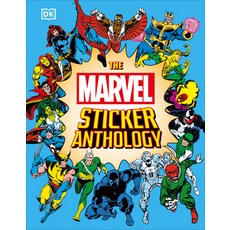 (英文圖書) Marvel Sticker Anthology 精裝版, DK Publishing (Dorling Kind..., 英文