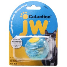 jw 鈴鐺寵物貓玩具球, 1個, 混色