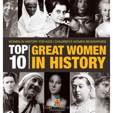 (英文圖書)Top 10 Great Women In History Women In History for Kids Children's Women Biograp... 精裝版, Baby Professor, 英文