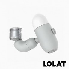 LOLAT 羅力 EN106C 四功能噴水器 起泡器 噴霧流 洗臉卸妝, 1個