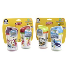 Gerber 嘉寶 雙層保溫壺嘴杯 適用24M+270ml, 2個, 隨機出貨