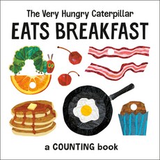 (英文圖書) The Very Hungry Caterpillar Eats Breakfast: A Counting Book Board Books, World of Eric Carle, 英文, 硬頁書