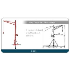 WIN五金 中型/大型捲揚機吊架 (不含吊車)