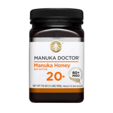 MANUKA DOCTOR 麥盧卡活性蜂蜜 活性20+, 500g, 1罐