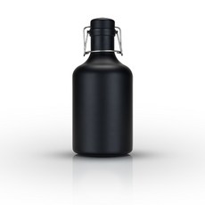 VISKI Flip Top Grower 啤酒杯, 黑色, 1個