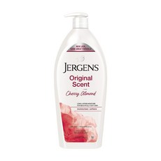 JERGENS 珍柔 經典香氛櫻桃杏仁滋潤乳液, 1瓶, 946ml
