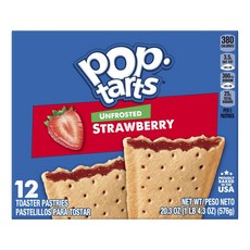 Kellogg's 家樂氏 Pop tarts糖霜夾心餅 草莓口味, 12入, 48g