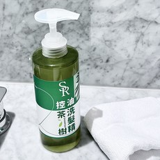 SRshop 素顏美舖 ShuRuhg 油脂平衡控油茶樹洗髮精 深層清潔頭皮 平衡油脂分泌, 1個, 500ml