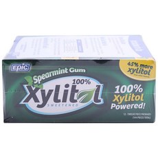 EPIC DENTAL 木糖醇甜味口香糖 綠薄荷口味, 薄荷