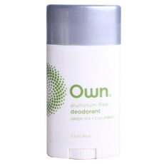 OWN BEAUTY 除臭劑 綠茶+黃瓜, 1個, 65g