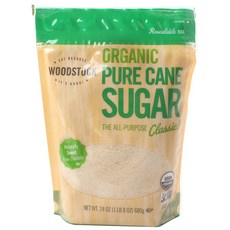 WOODSTOCK Purely Elizabeth 蔗糖, 1個, 680g