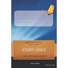 (英文圖書)Story Lines - Create Your Own Story Activity Book Plan Write and Illustrate: Un... 平裝版, Independently Published, 英文