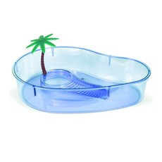 Lee's AQUARIUM & PET PRODUCTS 兩棲動物綠洲造型飼養箱 35.56cm, 1個