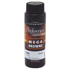 L'OREAL PARIS 巴黎萊雅 MEGA BROWNS染髮劑, 1瓶, BR6 Truffle