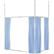 巴塞隆納伸縮屏風-(AL105x105)L型伸縮防塵屏風(可當防疫隔離屏風), 1個