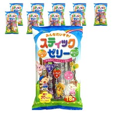 RIBON 立夢 大家喜歡的果凍條 18條入, 10個