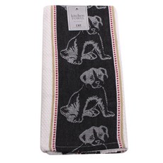 DESIGN IMPORTS 狗壓花廚房擦手巾 45.7 x 71.1cm, 1個, 混色