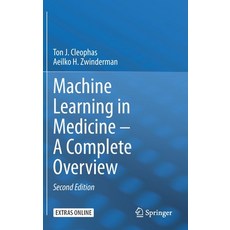 (英文圖書) Machine Learning in Medicine - A Complete Overview 精裝版, Springer, 英文