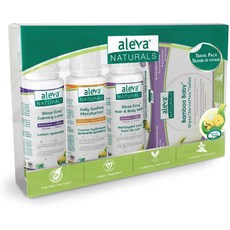 aleva NATURALS 嬰兒沐浴旅行組 5入, 5件