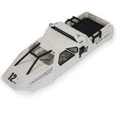 瘋遙控 遙控車 履帶坦克 全地形戰車 粗齒距EV2履帶 坦克零件改裝, 白色