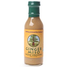 Appalachian Naturals 薑餅味噌沙拉醬, 1個, 355ml