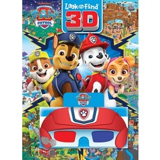 (英文圖書)Nickelodeon Paw Patrol: Look and Find 3D 精裝版, Pi Kids, 英文