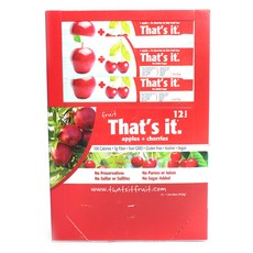 THAT'S IT 水果蛋白棒, Apple Cherry, 12份, 35g