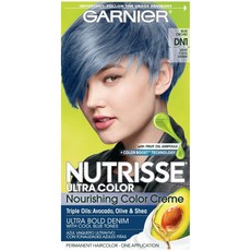 GARNIER 卡尼爾 NUTRISSE滋養染髮霜, 1個, DN1 輕酷牛仔布
