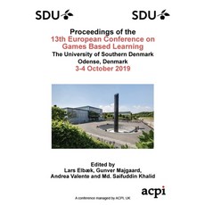 ECGBL19 - Proceedings of the 13th European Conference on Game Based Learning 平裝版, Acpil, 英文