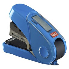 MAX 美克司 SAKURI FLAT省力型釘書機, 1個, 藍色