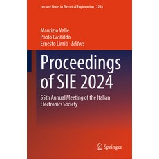 (英文圖書) Proceedings of Sie 2024: 55th Annual Meeting of the Italian Electronics Society 精裝版, Springer, 英文