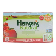 HansEn's natural 蘋果汁, 8件, 200ml