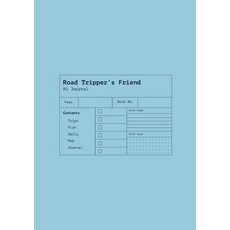 (英文圖書) Road Tripper's Friend: A Traveller's Journal 平裝版, Lulu.com, 英文