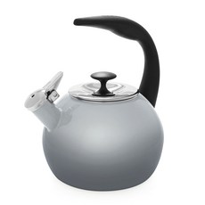 Chantal Enamel-on-Steel Heath Teapot 茶壺, 淡灰色, 1.9L
