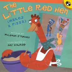 (英文圖書)The Little Red Hen Makes a Pizza 平裝版, Puffin Books, 英文