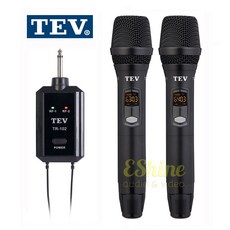 TEV UHF無線麥克風 TR-102, 詳見包裝, 黑色系