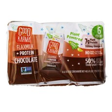 GOOD KARMA 亞麻牛奶+蛋白巧克力, 200ml, 6入