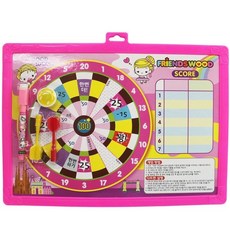 飛鏢雙面寫字板 小白板 韓版 25cm x 35cm 兒童益智玩具, 藍色, 塑料