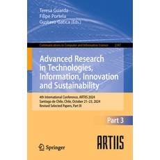 (英文圖書) Advanced Research in Technologies Information Innovation and Sustainability:... 平裝版, Springer, 英文