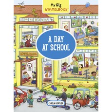 My Big Wimmelbook--A Day at School Board Books, Experiment, 英文, 硬頁書