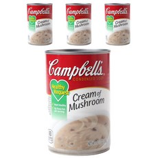 Campbell's 金寶 奶油蘑菇濃湯, 4罐, 298g