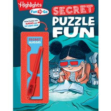 (英文圖書)Secret Puzzle Fun 平裝版, Highlights Press, 英文