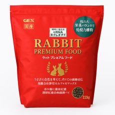 GEX 金牌好心情豐富主食 兔子飼料 優質營養 促進消化 增強免疫力, 2.2kg, 1袋